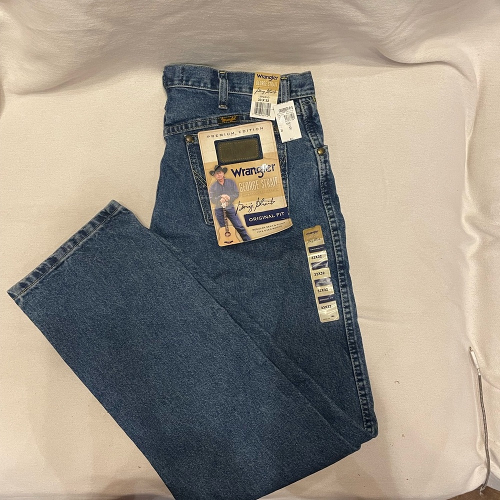 Wrangler Men's Blue Jeans
